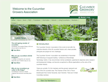 Tablet Screenshot of cucumbergrowers.co.uk
